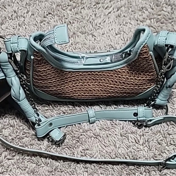 STEVE MADDEN BDARYLL CROSSBODY BAG SHOULDER PURSE W FRESH MINT - Picture 4 of 4